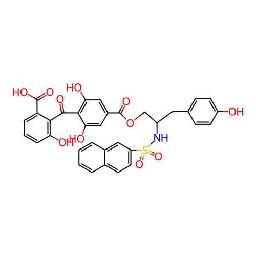 Chemical structure of BindingDB Monomer ID 3189