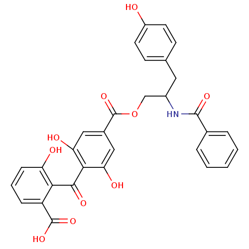 Chemical structure of BindingDB Monomer ID 3190