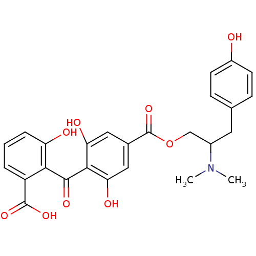 Chemical structure of BindingDB Monomer ID 3191