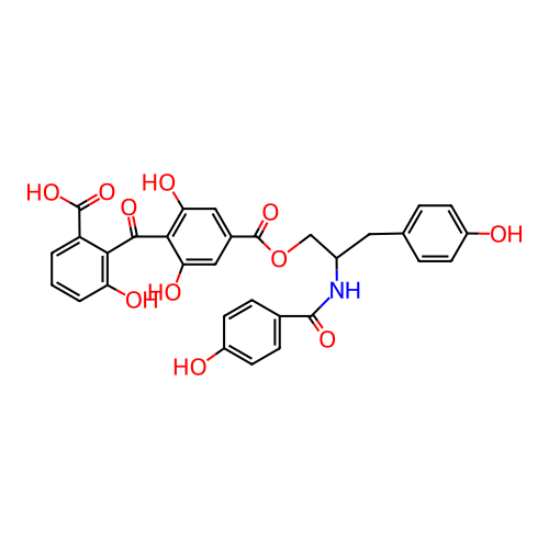 Chemical structure of BindingDB Monomer ID 3194