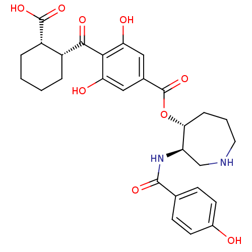 Chemical structure of BindingDB Monomer ID 3208