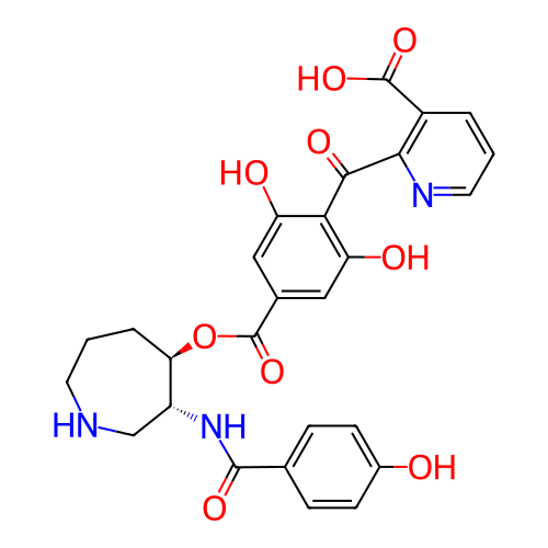 Chemical structure of BindingDB Monomer ID 3210
