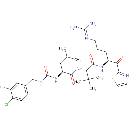 Chemical structure of BindingDB Monomer ID 12961