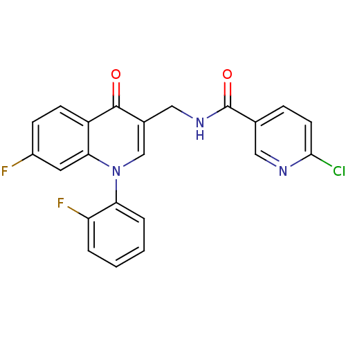 Chemical structure of BindingDB Monomer ID 100545