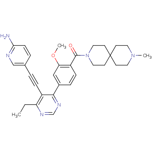 Chemical structure of BindingDB Monomer ID 115909