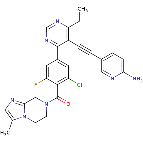 Chemical structure of BindingDB Monomer ID 116009