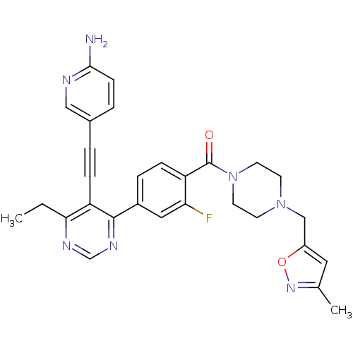 Chemical structure of BindingDB Monomer ID 116136