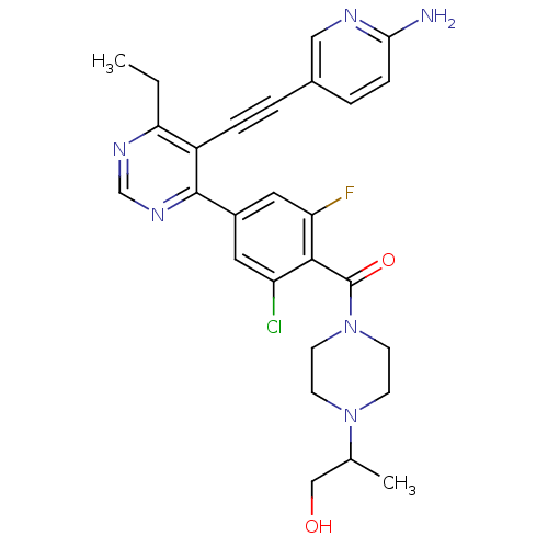 Chemical structure of BindingDB Monomer ID 116152