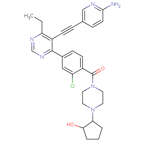 Chemical structure of BindingDB Monomer ID 116162