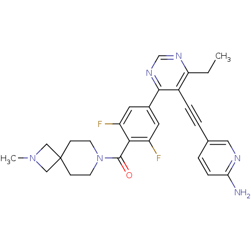 Chemical structure of BindingDB Monomer ID 116182
