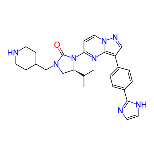 Chemical structure of BindingDB Monomer ID 136390