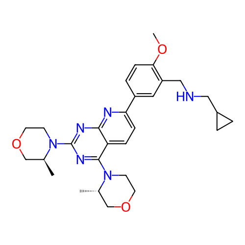 Chemical structure of BindingDB Monomer ID 174516