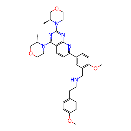 Chemical structure of BindingDB Monomer ID 174522