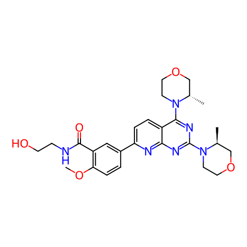 Chemical structure of BindingDB Monomer ID 174573