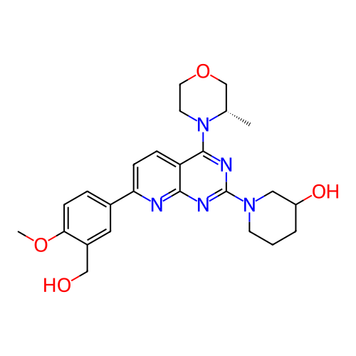 Chemical structure of BindingDB Monomer ID 174621
