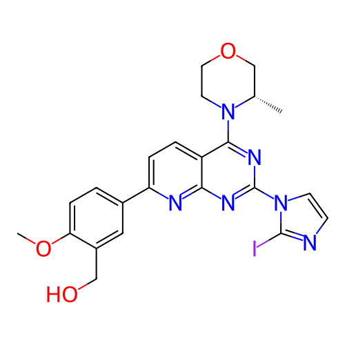 Chemical structure of BindingDB Monomer ID 174622