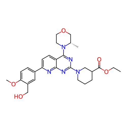 Chemical structure of BindingDB Monomer ID 174628