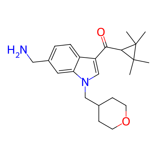Chemical structure of BindingDB Monomer ID 21332