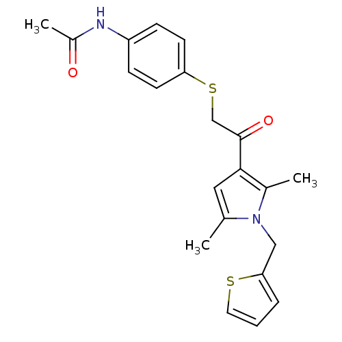 Chemical structure of BindingDB Monomer ID 38934