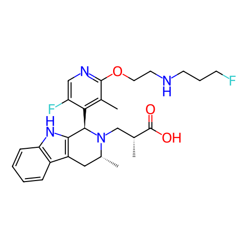 Chemical structure of BindingDB Monomer ID 361535