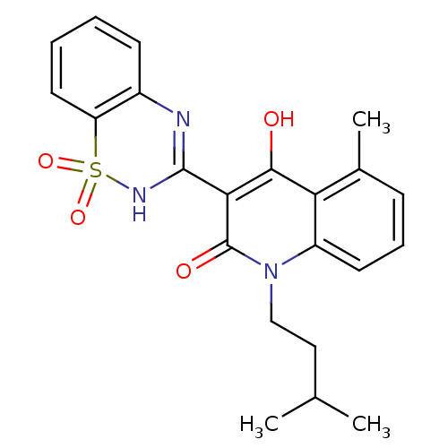 Chemical structure of BindingDB Monomer ID 50181590