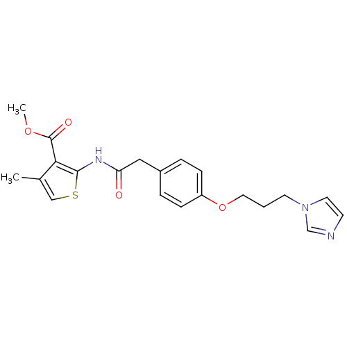 Chemical structure of BindingDB Monomer ID 50338275