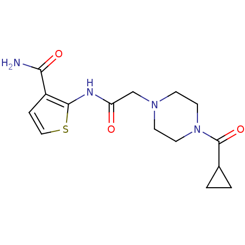 Chemical structure of BindingDB Monomer ID 50342352
