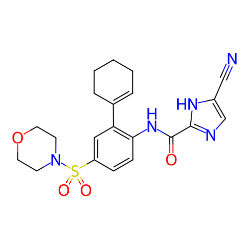 Chemical structure of BindingDB Monomer ID 50443143