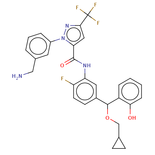 Chemical structure of BindingDB Monomer ID 50608365