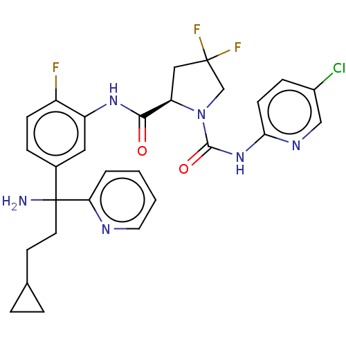Chemical structure of BindingDB Monomer ID 50608367