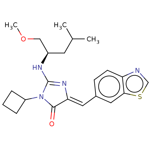 Chemical structure of BindingDB Monomer ID 50631426