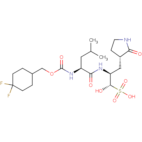 Chemical structure of BindingDB Monomer ID 512593