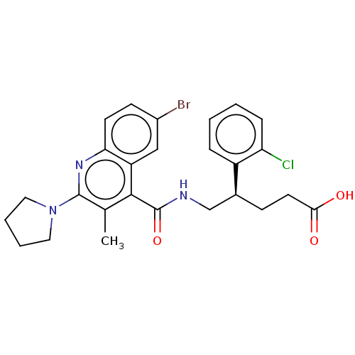 Chemical structure of BindingDB Monomer ID 521004