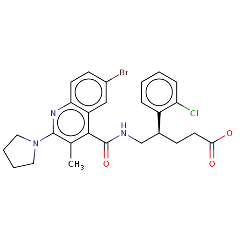 Chemical structure of BindingDB Monomer ID 521005