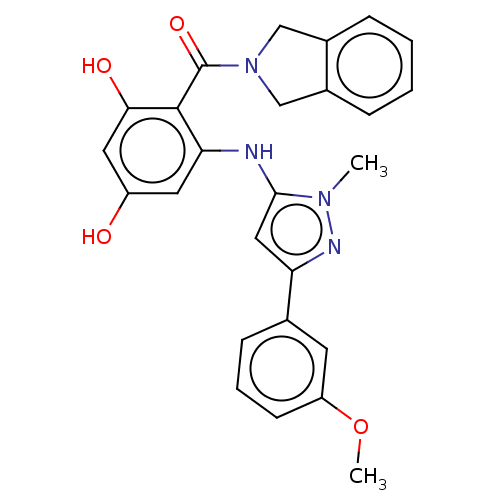 Chemical structure of BindingDB Monomer ID 551822