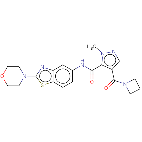 Chemical structure of BindingDB Monomer ID 564083