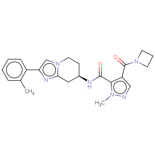 Chemical structure of BindingDB Monomer ID 564181