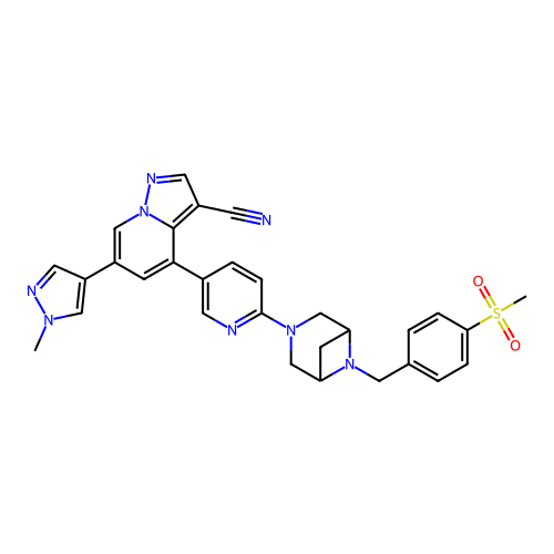 Chemical structure of BindingDB Monomer ID 799500