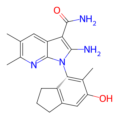 Chemical structure of BindingDB Monomer ID 107240