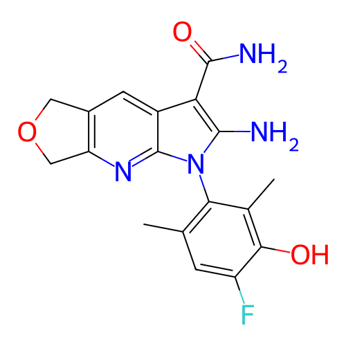 Chemical structure of BindingDB Monomer ID 107260