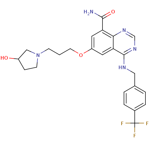 Chemical structure of BindingDB Monomer ID 116429
