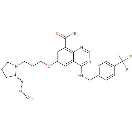 Chemical structure of BindingDB Monomer ID 116431
