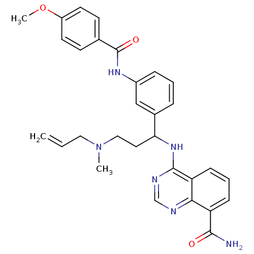 Chemical structure of BindingDB Monomer ID 116631