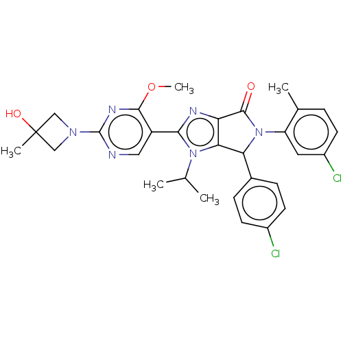 Chemical structure of BindingDB Monomer ID 129780