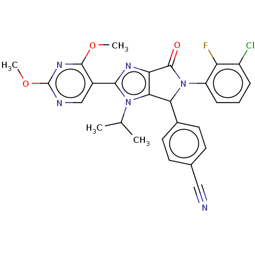 Chemical structure of BindingDB Monomer ID 129800