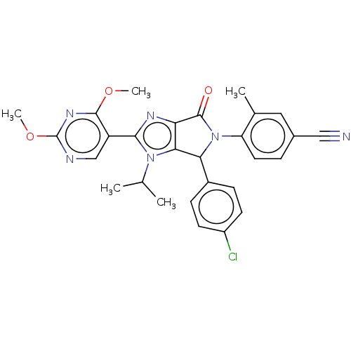 Chemical structure of BindingDB Monomer ID 129840
