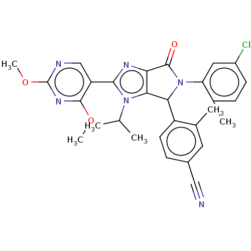 Chemical structure of BindingDB Monomer ID 129907