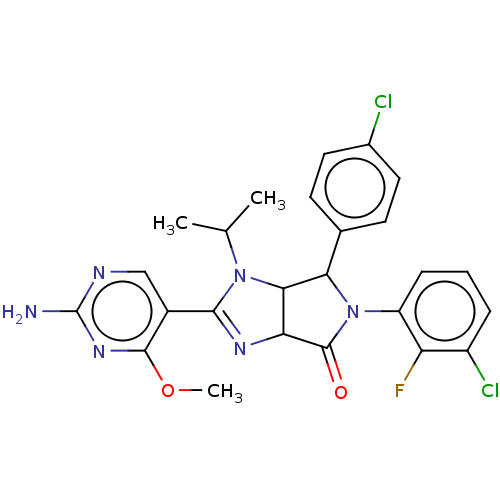 Chemical structure of BindingDB Monomer ID 129911
