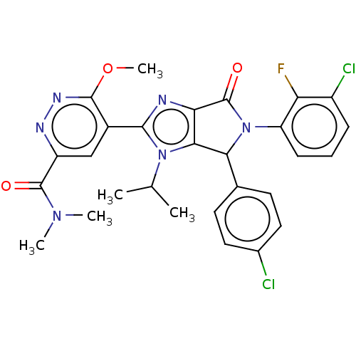Chemical structure of BindingDB Monomer ID 129956