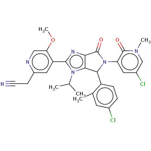 Chemical structure of BindingDB Monomer ID 129957